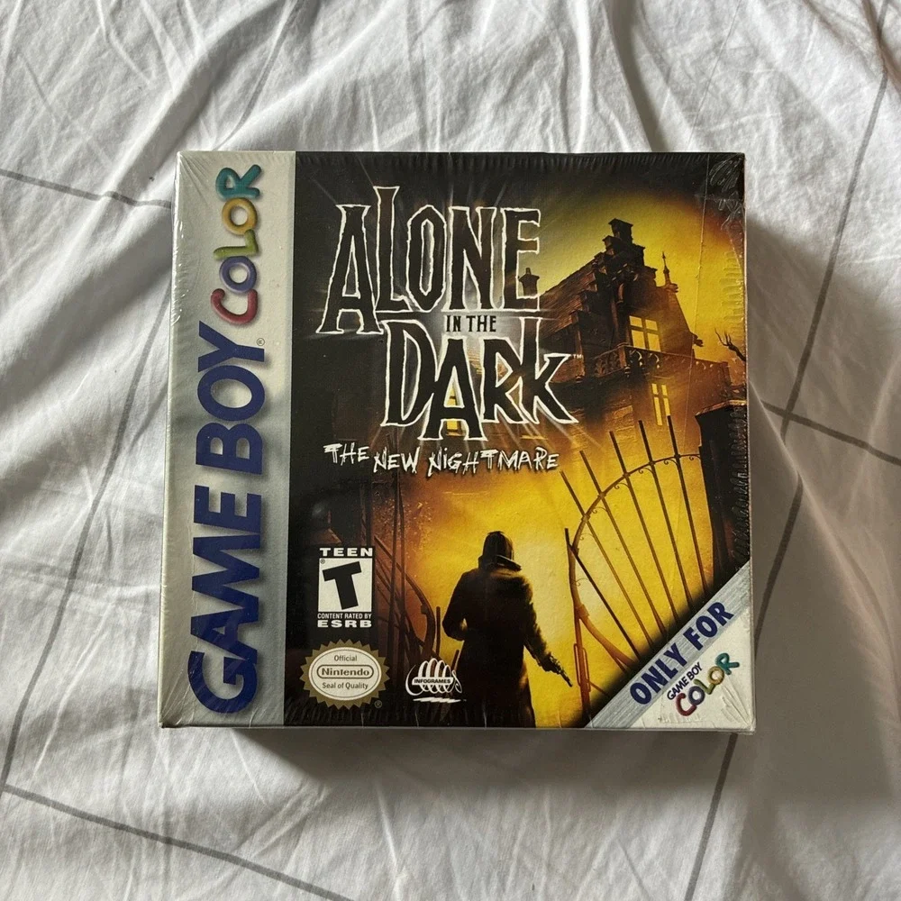 Alone in the Dark The New. Nightmare GBC Game Boy Color CIB ! Partially Sealed